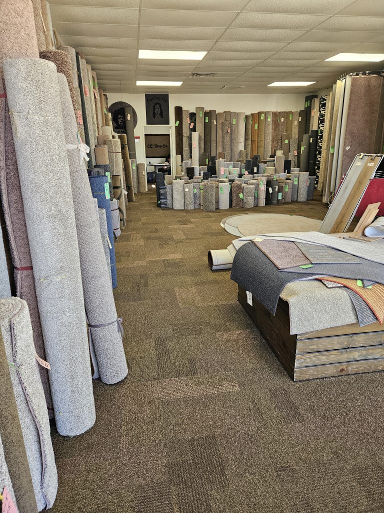Showroom stocked rugs